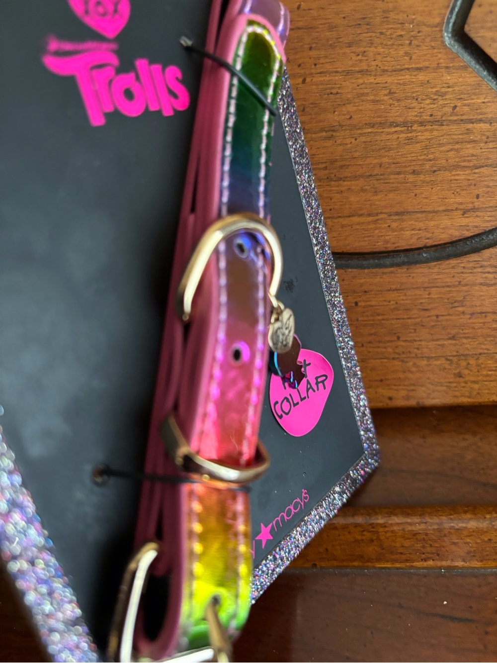 Betsey Johnson Rainbow Dog Collar and Leash Set - Multicolor - Picture 9 of 10